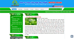 Desktop Screenshot of moitruongnguyenkhang.com